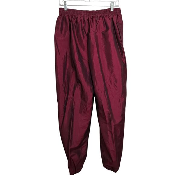 4405)Vtg 80s On Your Mark 2pcs  Multicolor Patchwork Windbreaker Track Suit XL - Picture 10 of 16